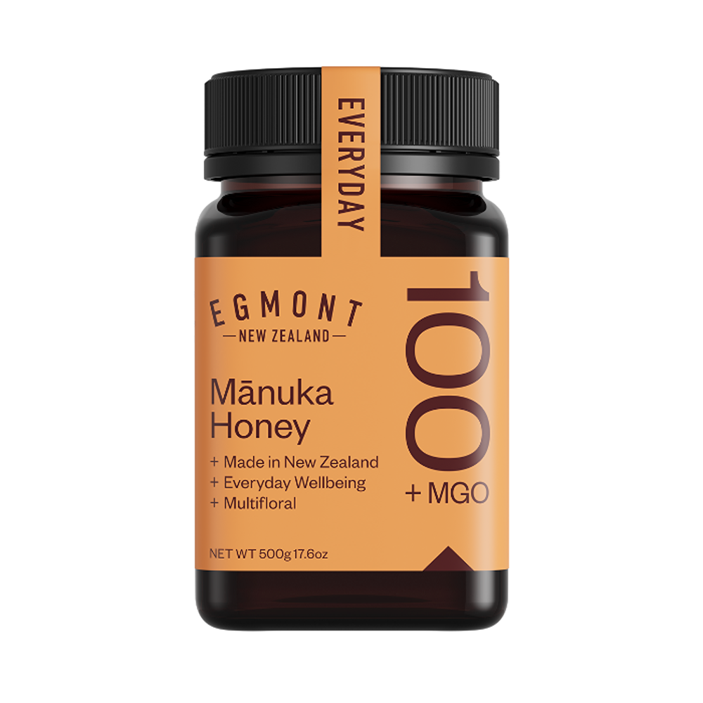 Egmont Honey - Raw Manuka Multifloral Honey 100+ MGO - 500 gm