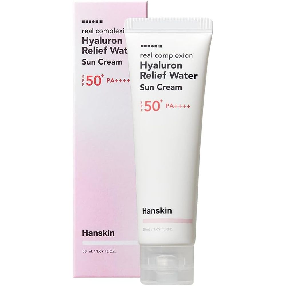 Hanskin - SPF 50 Plus Hyaluron Relief Water Sun Cream - 50 ml