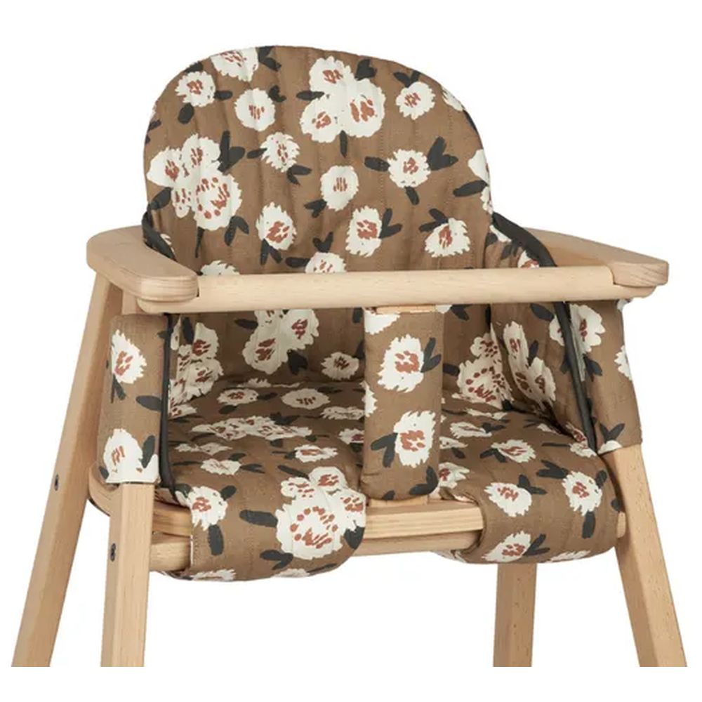 Nobodinoz Growing Green High Chair Cushion Only - Camellia