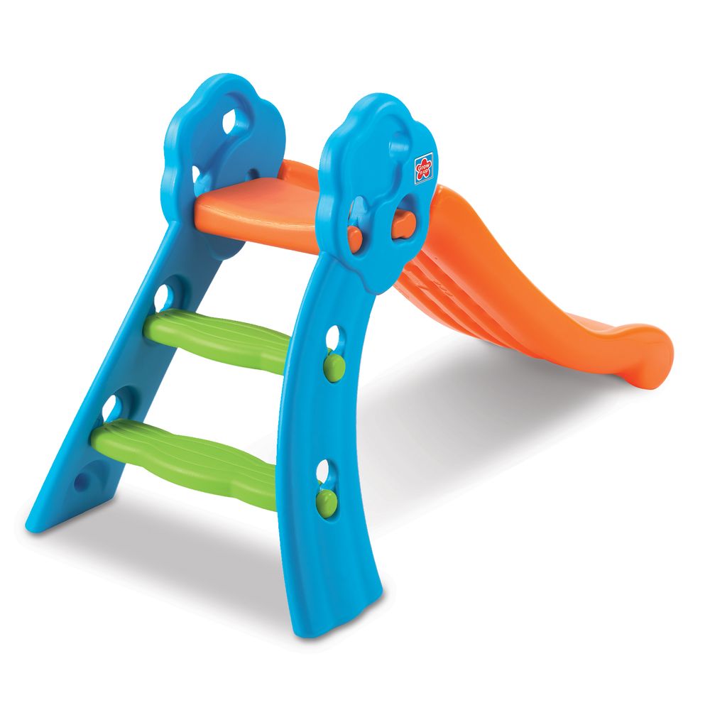 Grow'n Up - Qwikfold Fun Slide - Orange/Blue