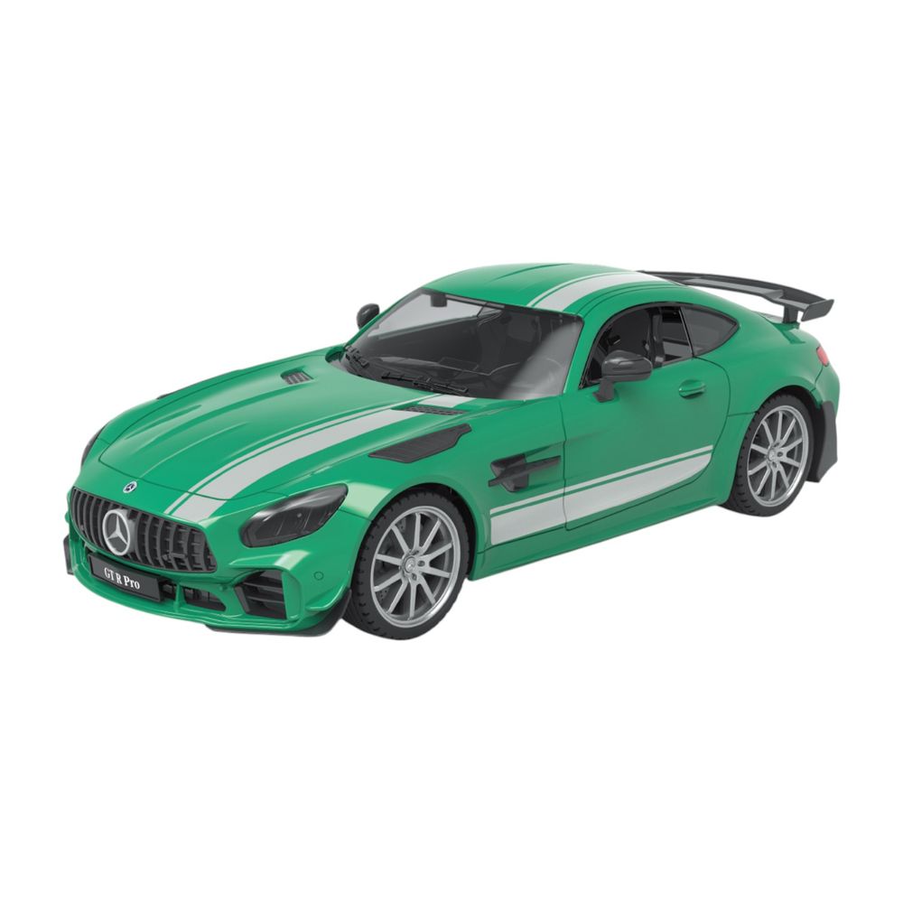 RW - 1/16 Scale Mercedes AMG GTR Pro 4w Licensed Radio Control Car - 2.4 G - Green