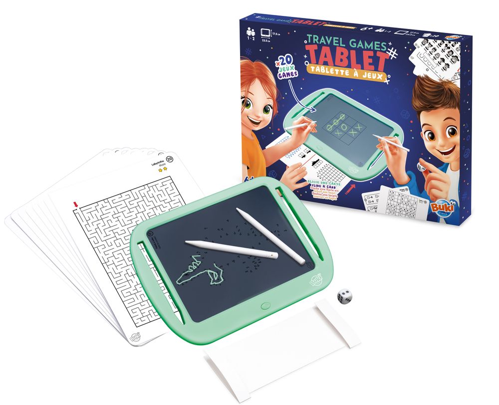 Buki France - Travel Games Tablet