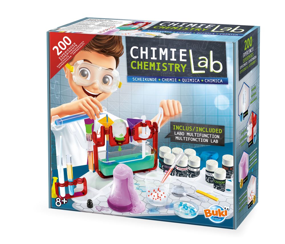 Buki France - Chemistry Lab 200 Experiments Kit