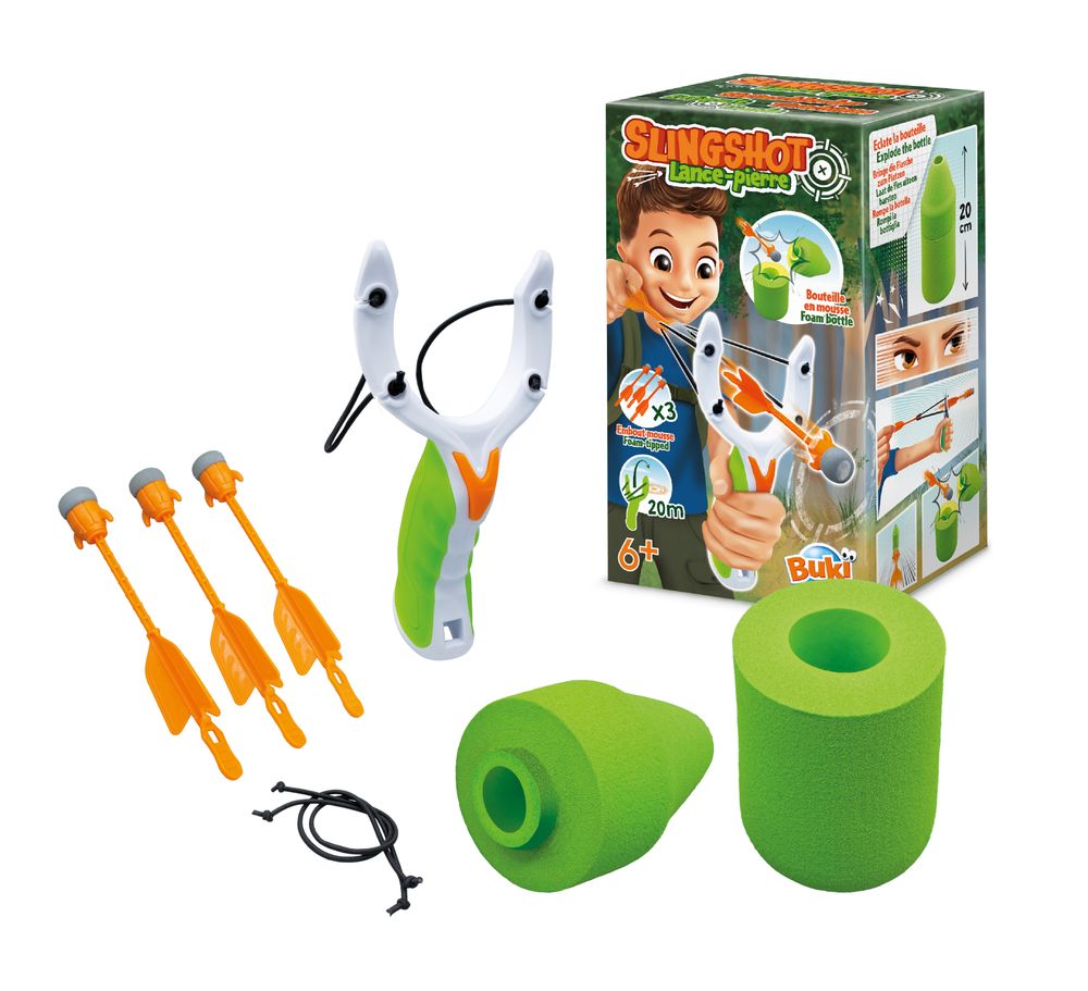 Buki France - Slingshot With 3 Darts