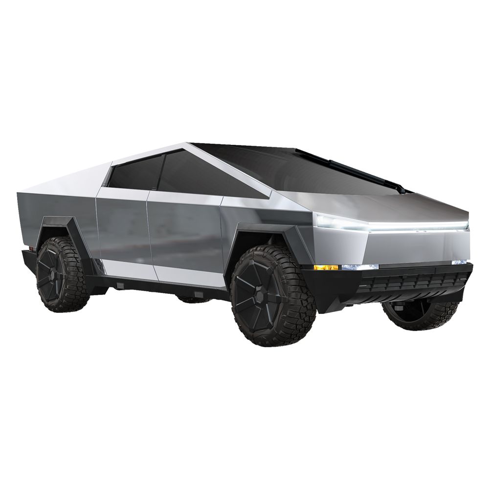 DOUBLE E - 1:16 New Energy Cybertruck - Silver