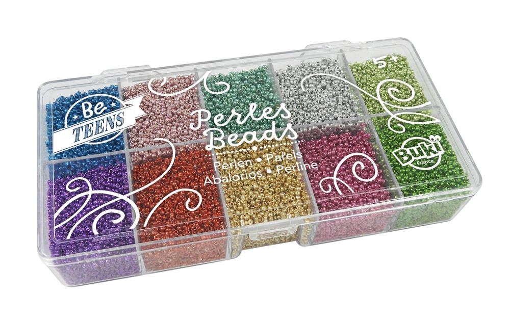 Buki France - Box Of Beads - Metallic - 400 gm