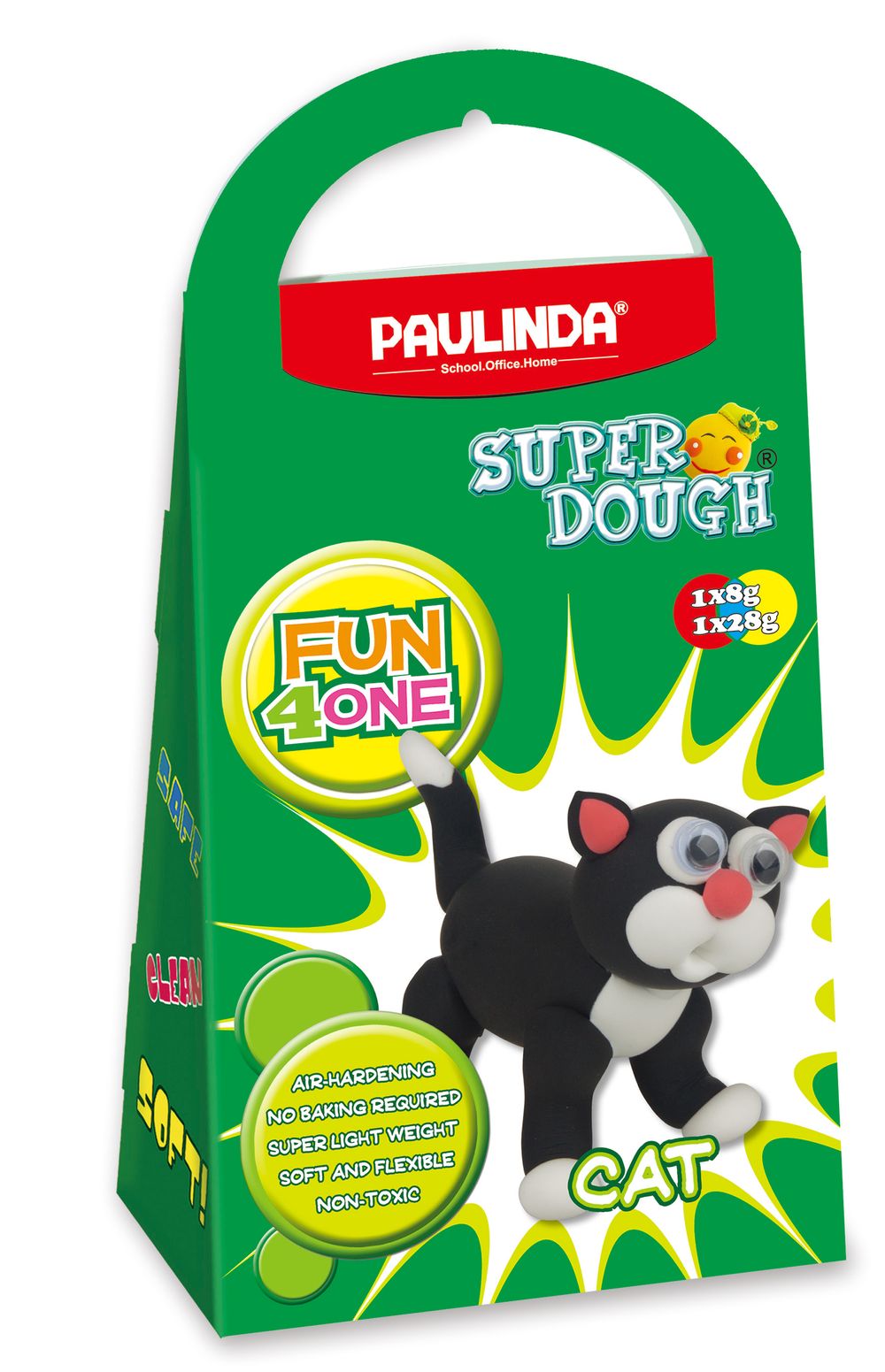 Paulinda - Fun 4 One Dough Kit - Cat
