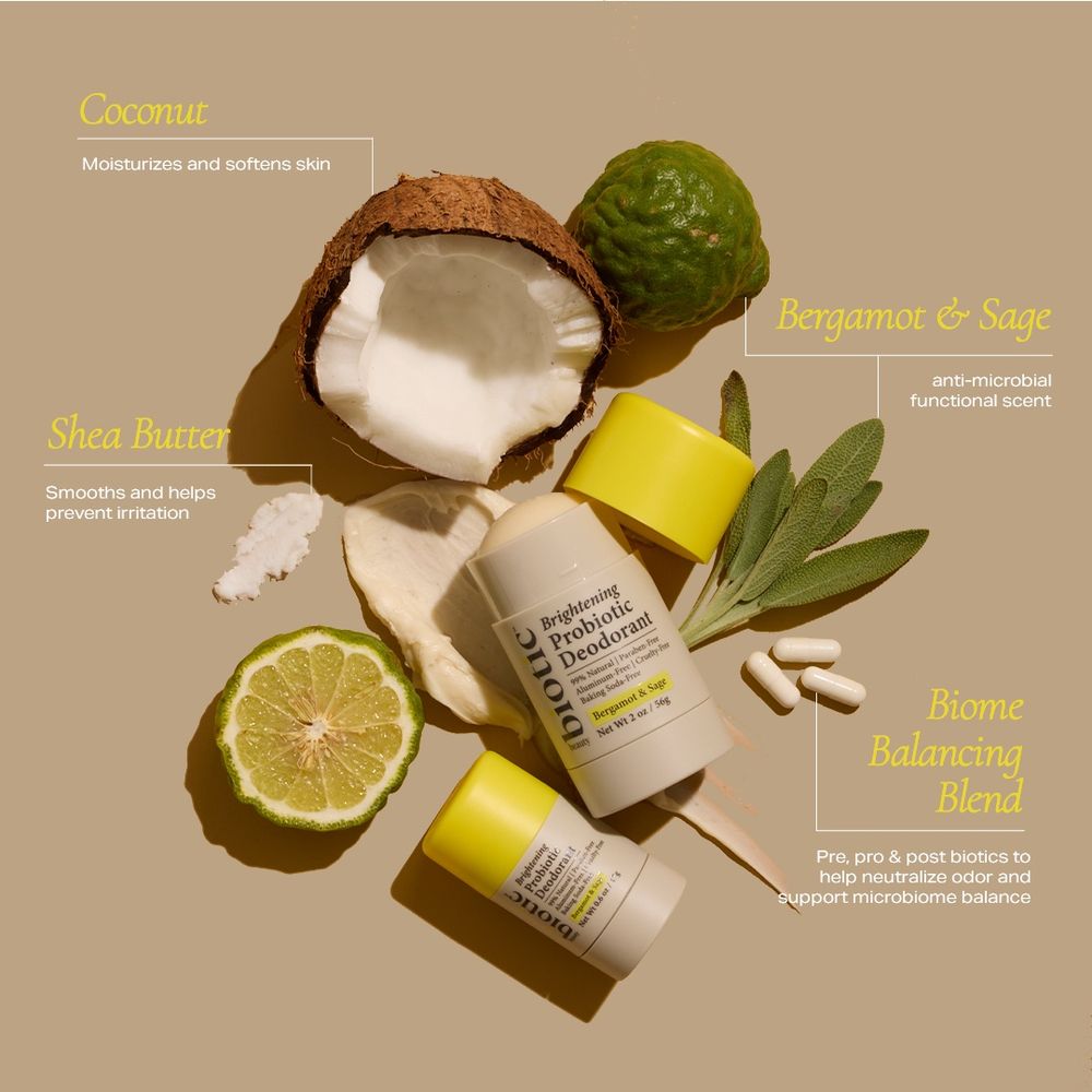 Biotic Beauty - Brightening Probiotic Deodorant - 17g