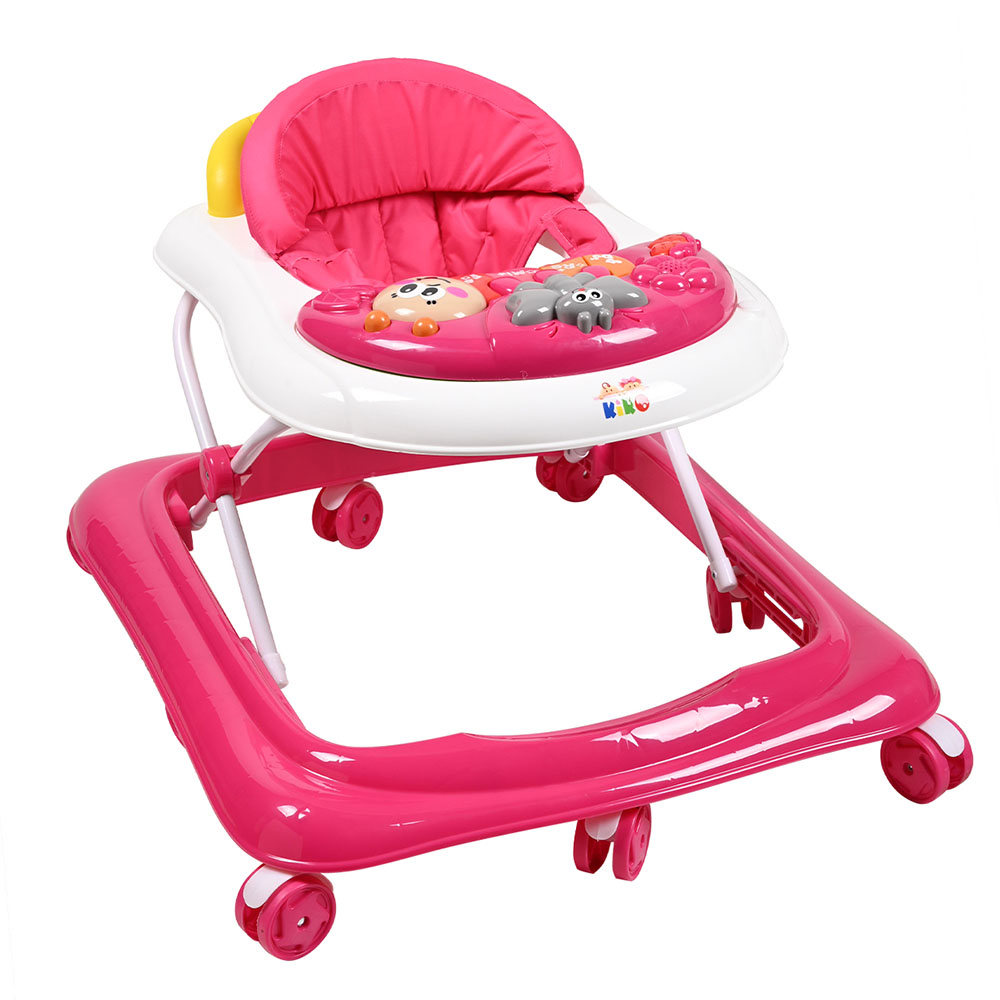 كيكو - مشاية أطفال 3008 مع ألعاب - وردي