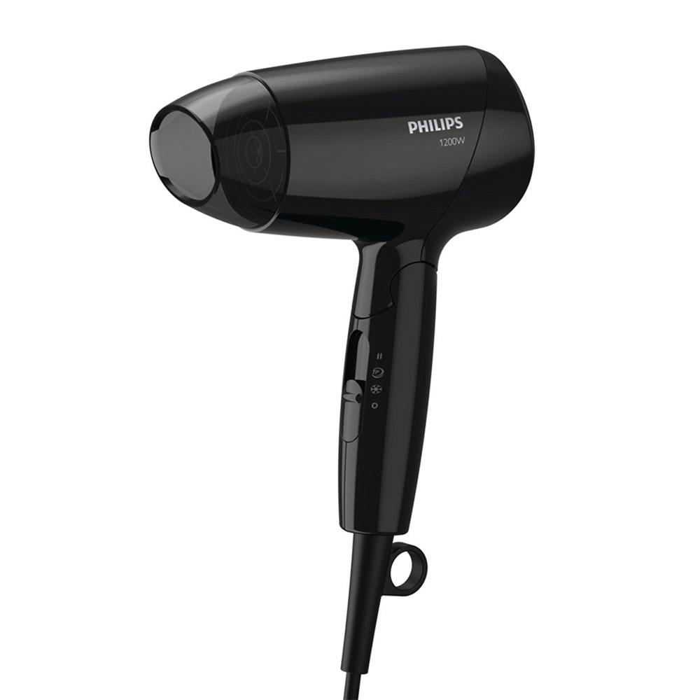 Philips - Essential Care Hair Dryer - Black - 1200 W