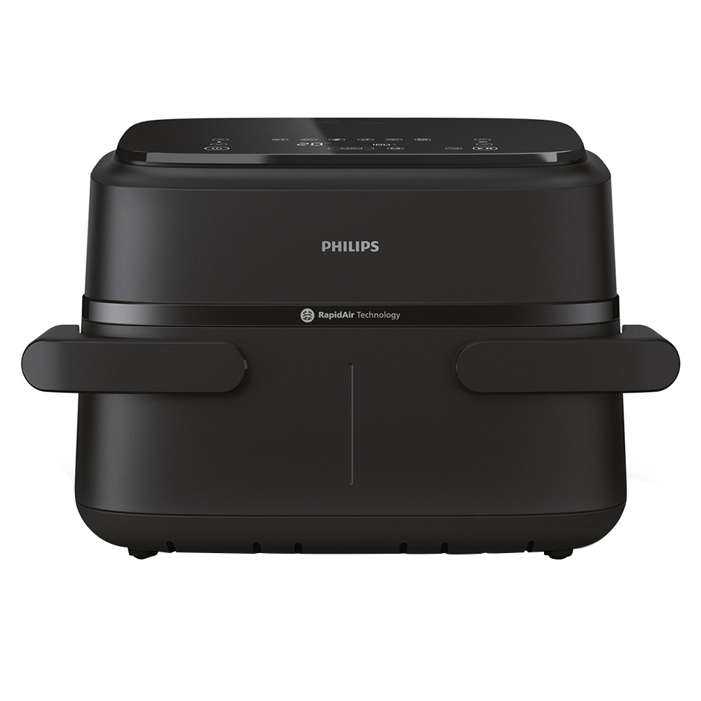 Philips 1000 Series Flex Drawer Dual Basket Electric Air Fryer - Black - 2450 W - 4.2 L