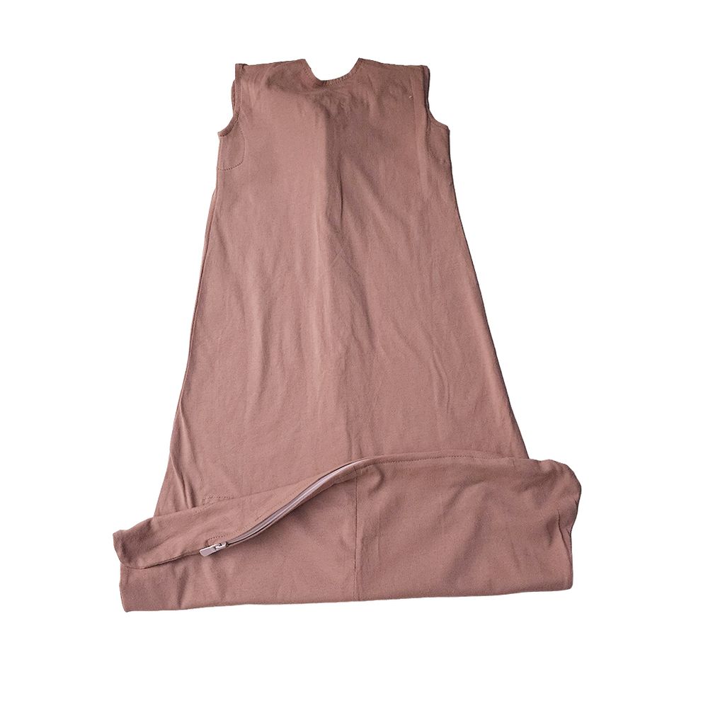 Tickle Tickle Organic Clothing - 2pc-Set - Baby's Organic Cotton Sleeping Bags - Twigs/Sunset