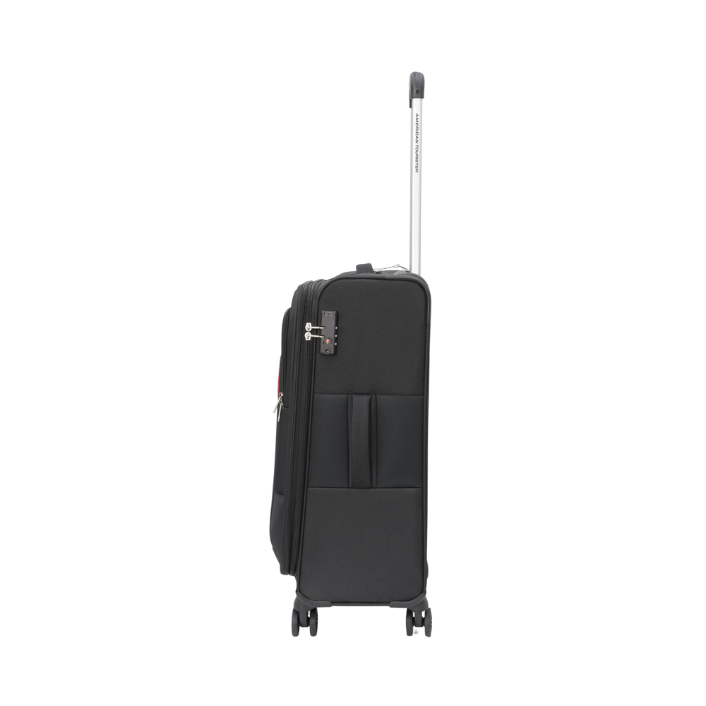 American Tourister - Duncan+ Trolley 55 cm Black - 3 Years Global Warranty