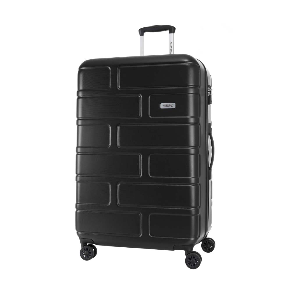 American Tourister - Bricklane Trolley 80 cm Jet Black - 3 Years Global Warranty