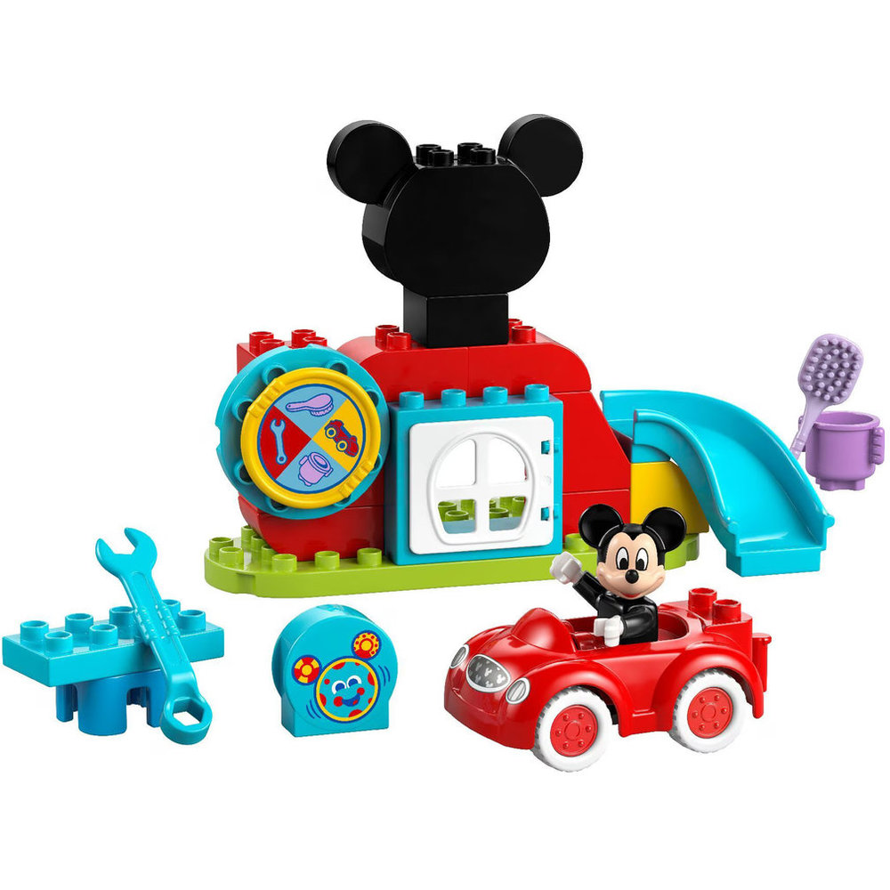 Lego duplo Disney Mickey Mouse Clubhouse & Car Building Set - 27 Pcs