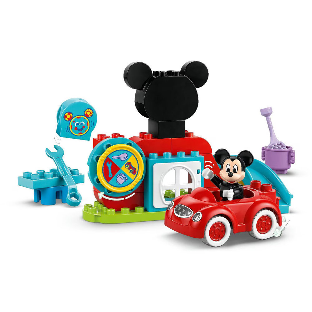 Lego duplo Disney Mickey Mouse Clubhouse & Car Building Set - 27 Pcs