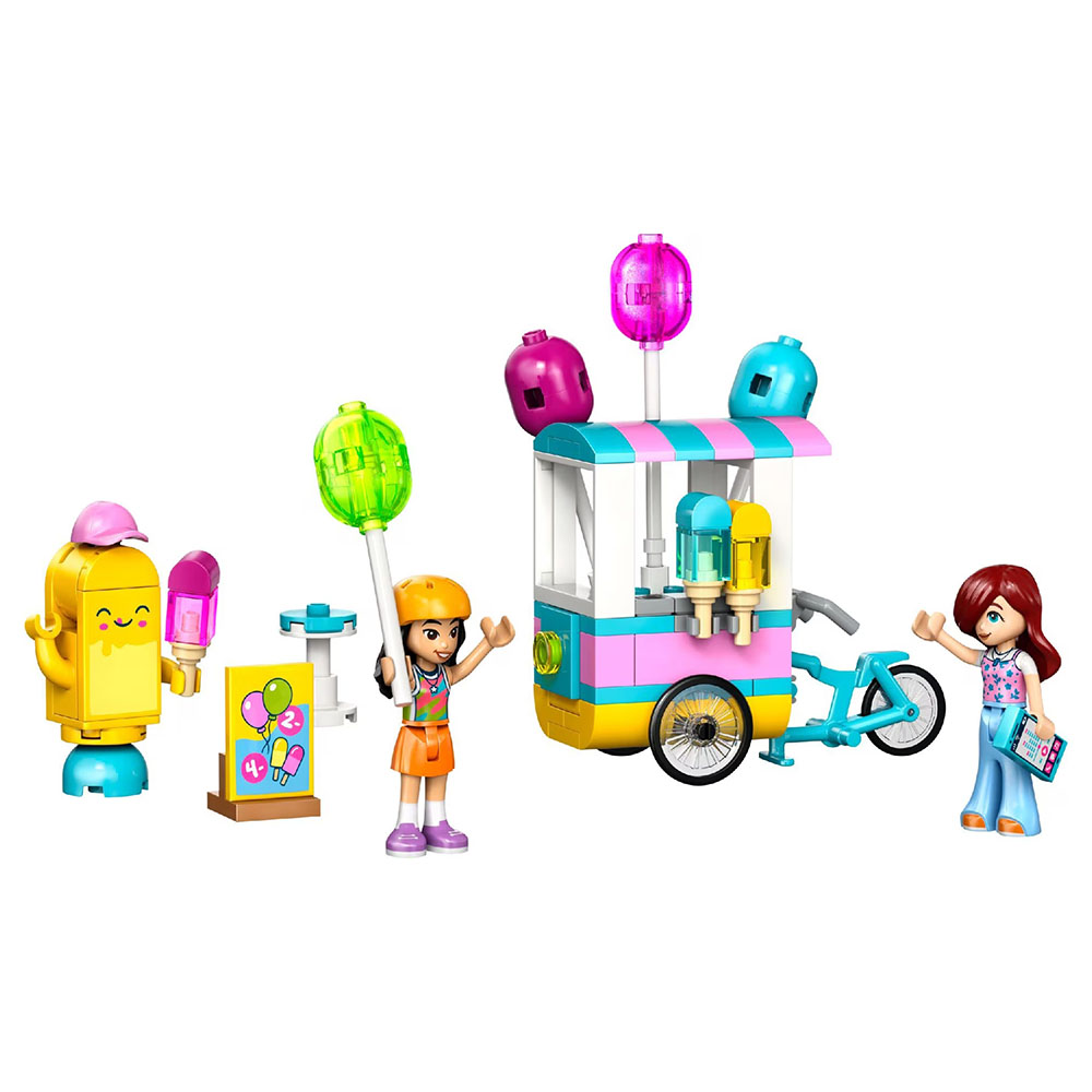Lego - Ice Cream And Balloon Stand Building Set - 107 Pc Set