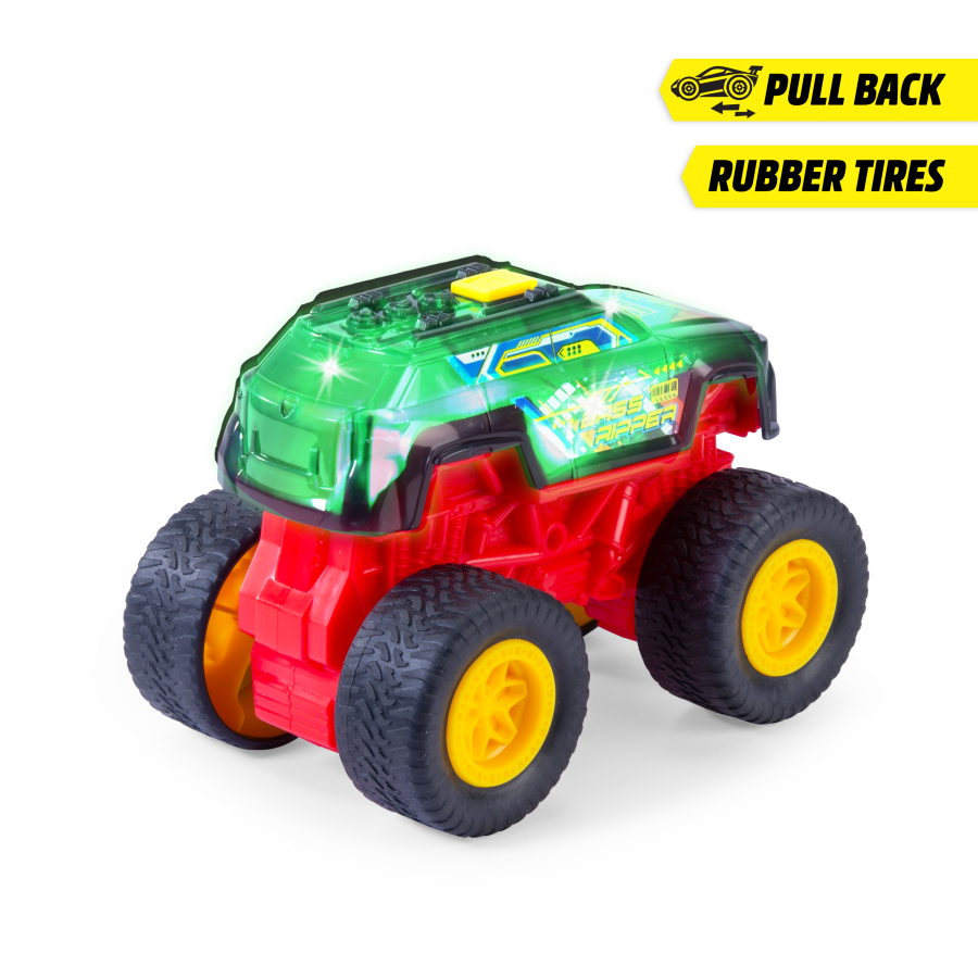 ديكي - شاحنة وحش باس ريبر - متعدد الألوان