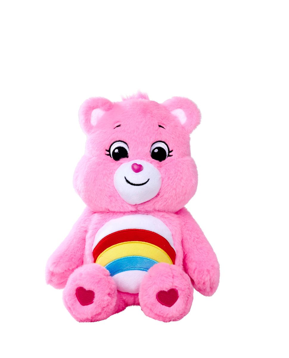 Nicotoy - Care Bears Cheer Bear Plush Toy - Pink - 35 cm