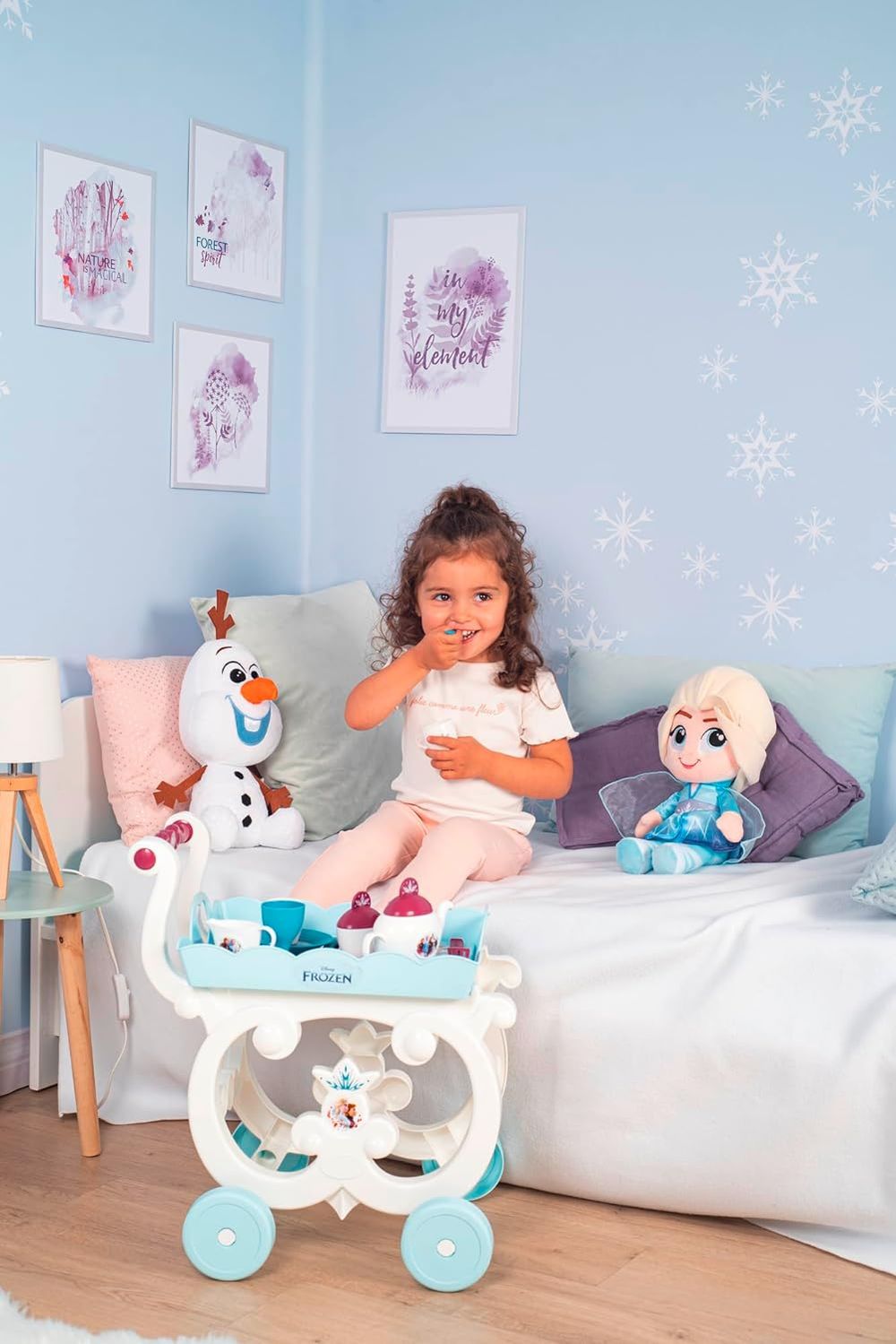 Smoby - Frozen 2 Serving Cart - 17pcs