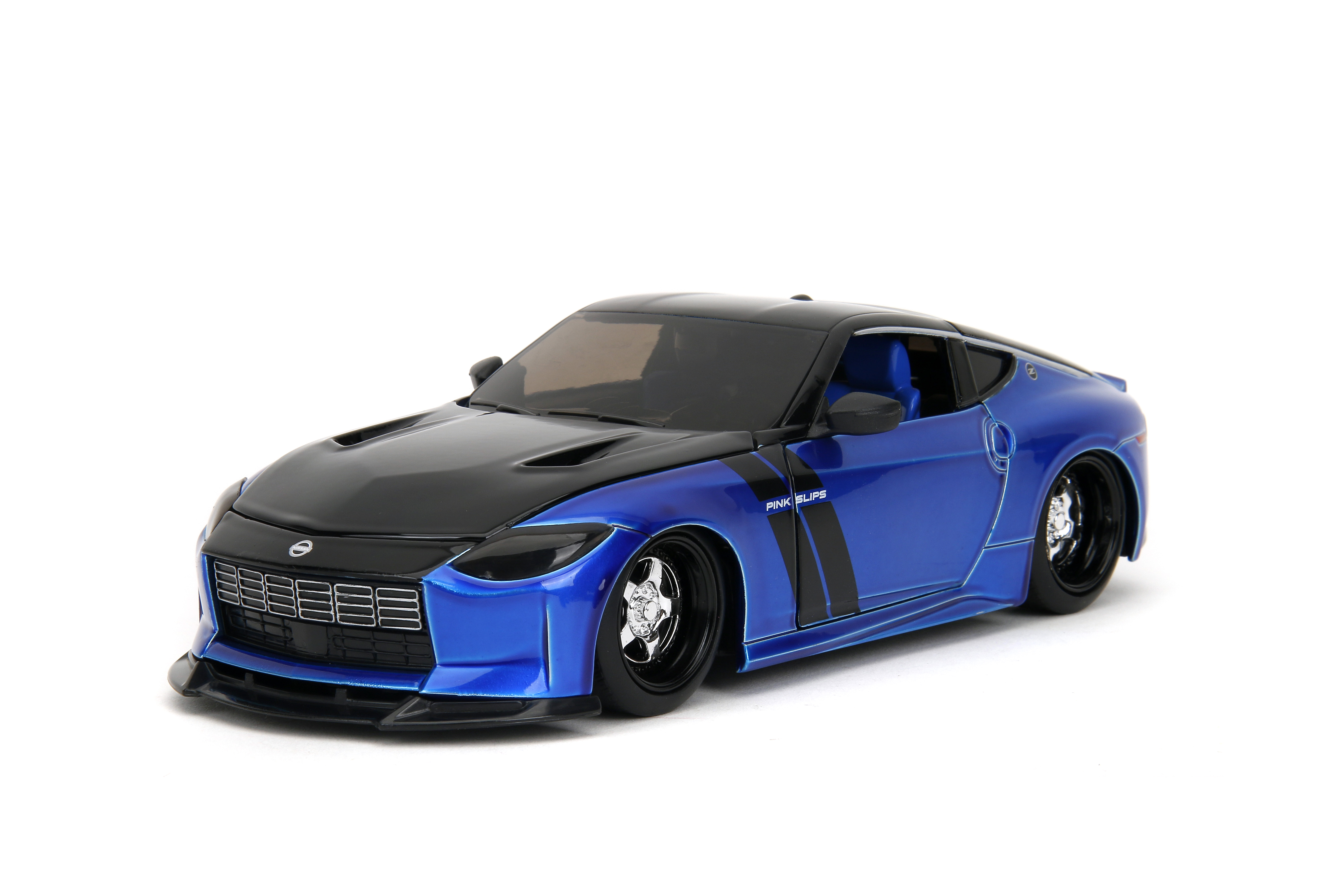 Jada - 1/24 Pink Slips 2023 Nissan Z Die-Cast Car With Base - Blue