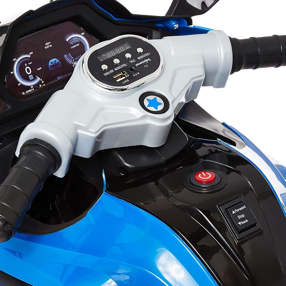 مايتس - دراجة نارية بثلاث عجلات تعمل بالبطارية للأطفال - 12 فولت