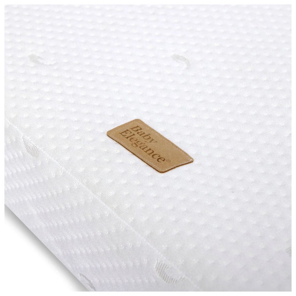 Baby Elegance Cozy Lux Cot Bed Mattress White
