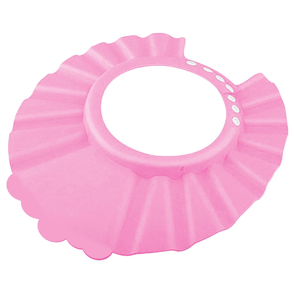 Star Babies - Microfiber Hooded Towel and Kids Shower Cap With Rubber duck 4pcs - Pink