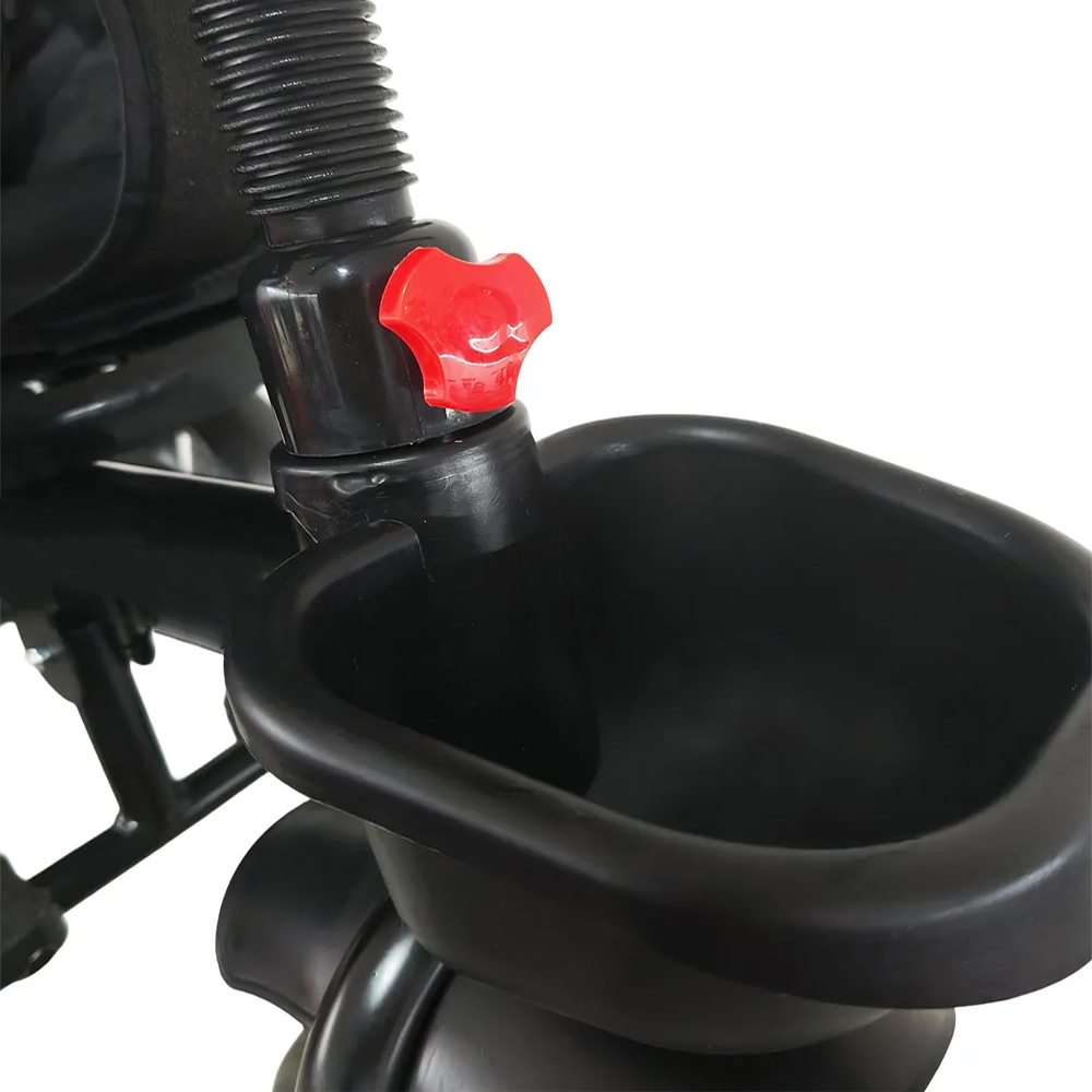 Star Babies - Kid's Tricycle With Push Handle & Baby Carrier Set - 2 Pcs