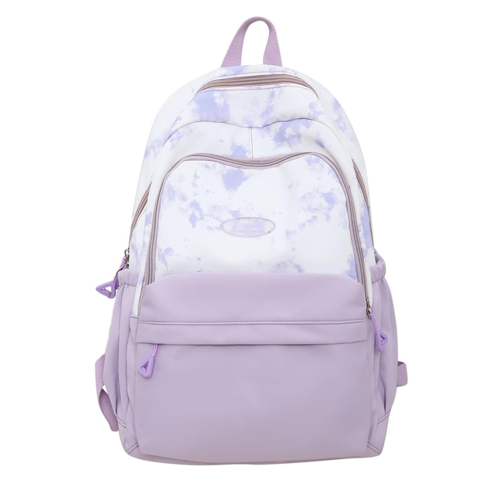 Star Babies - Tie-Dye School Backpack - Lavender - 18-Inch/46cm