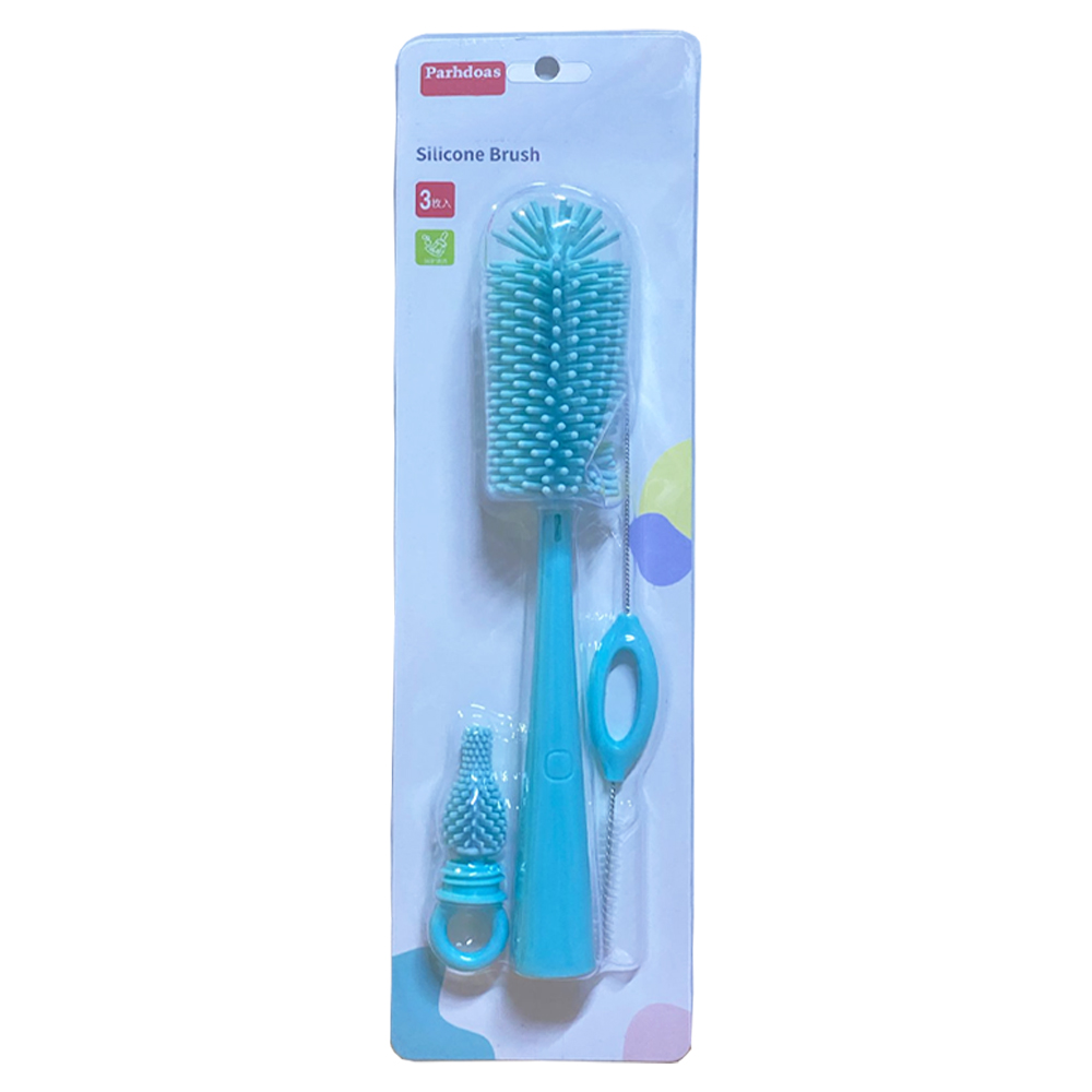 Star Babies - Bottle Cleaner Brush Set - 3 Pcs - Blue