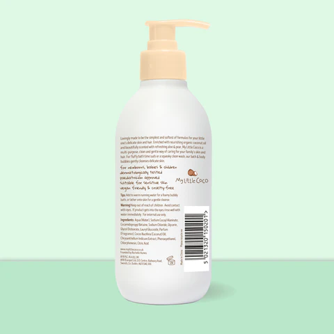 My Little Coco - Bath & Body Bubbles - Aloe & Pear - 350 ml