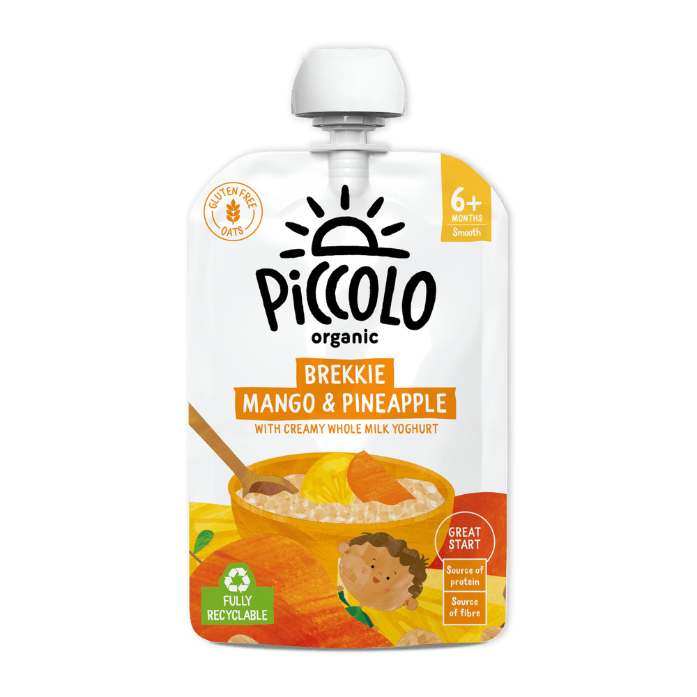 Piccolo - Organic Brekkie Mango & Pineapple Baby Food - 100 gm