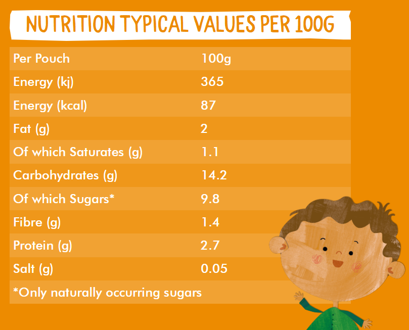 Piccolo - Organic Brekkie Mango & Pineapple Baby Food - 100 gm