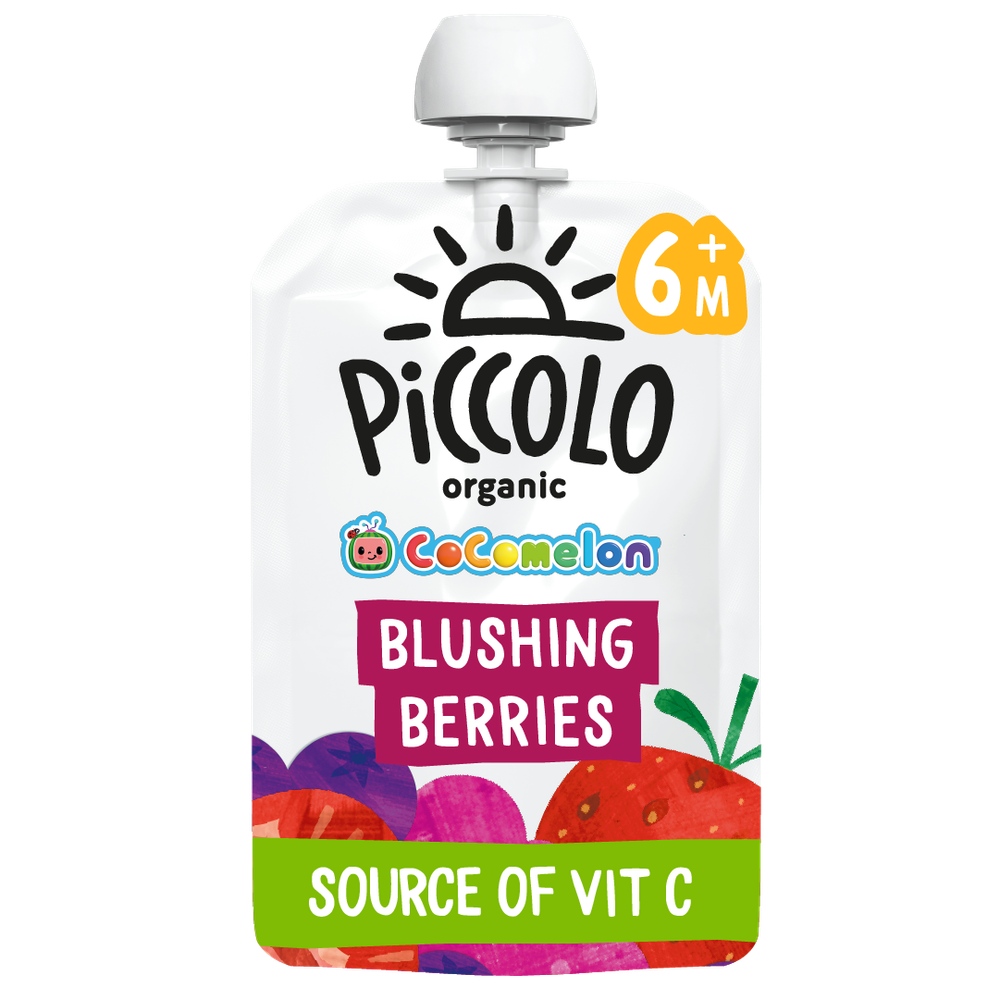 Piccolo - Cocomelon Organic Blushing Berries Baby Food - 100 gm