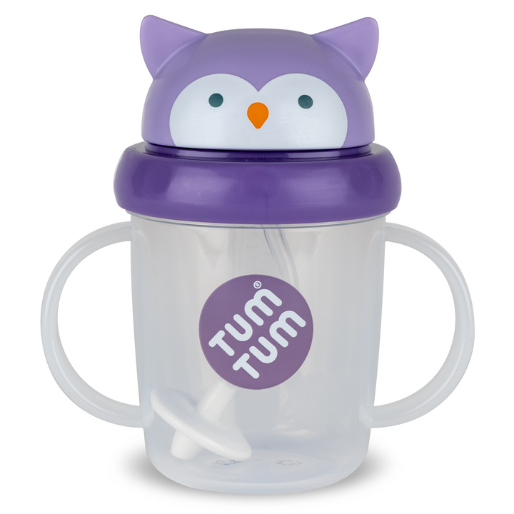 Tum Tum - Series 3 Tippy Up Cup With Straw - Penguin - 200ml