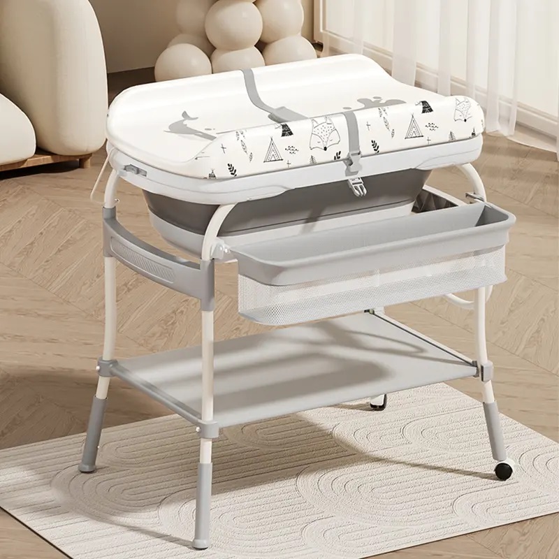 Mini Panda - DigiSplash Baby Bath Station - White/Grey
