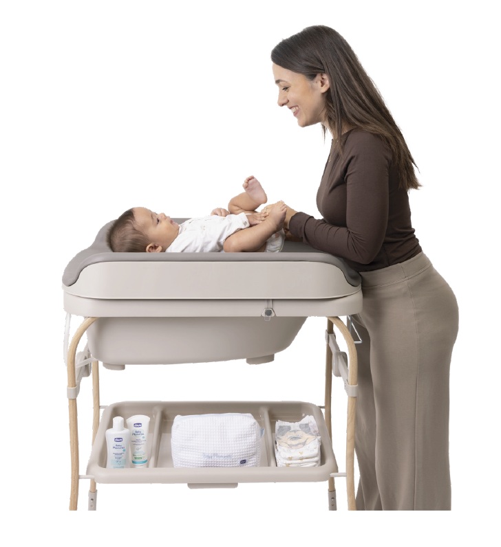 Chicco - Armonia Soft Bubble Changing Unit - Scandinavian