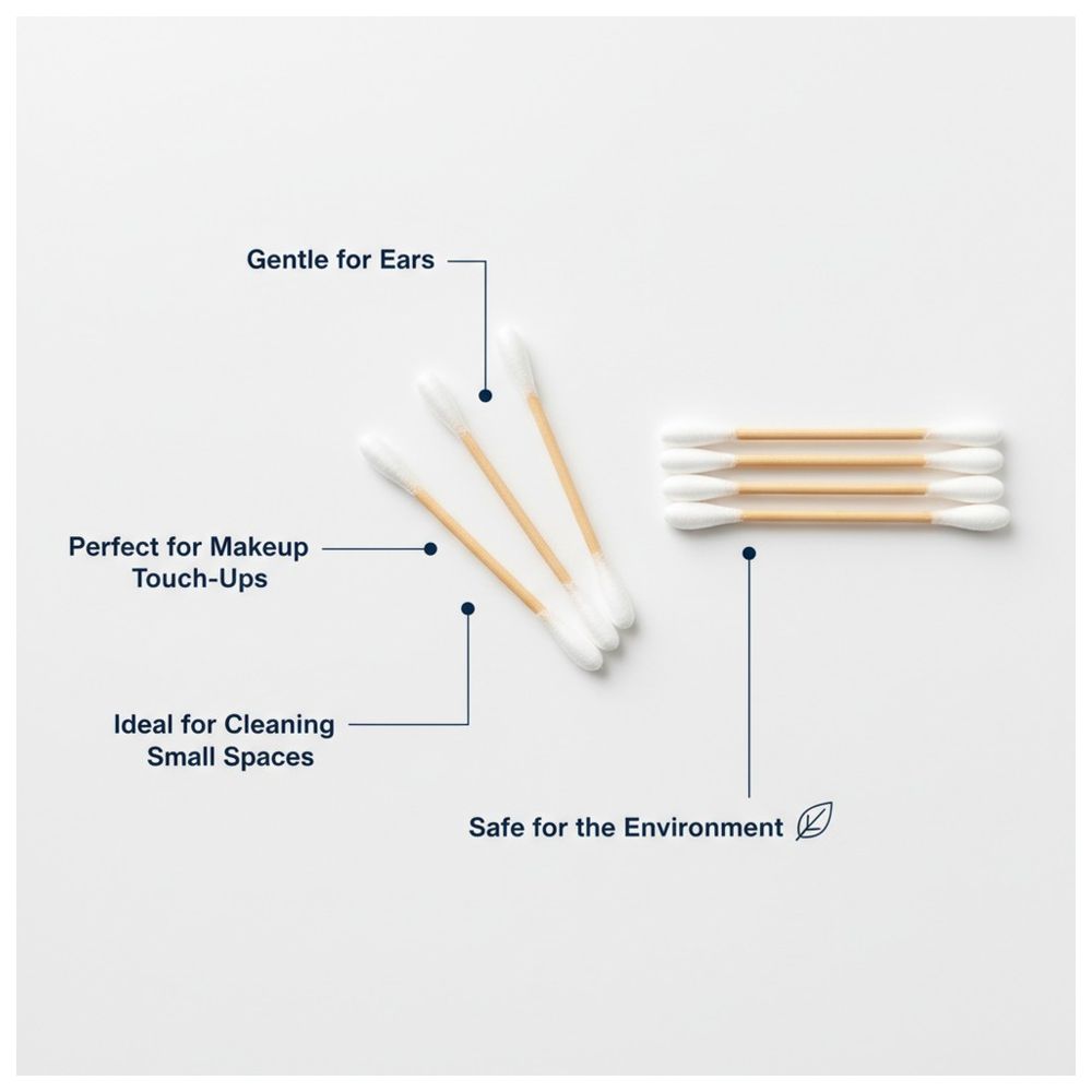 Myya - Bamboo Cotton Buds 200Pcs