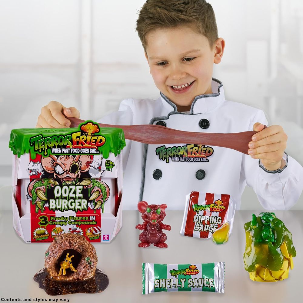 Terror Fried - 08092 Ooze Burger Gross Collectables With Slime