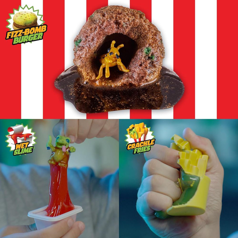 Terror Fried - 08092 Ooze Burger Gross Collectables With Slime