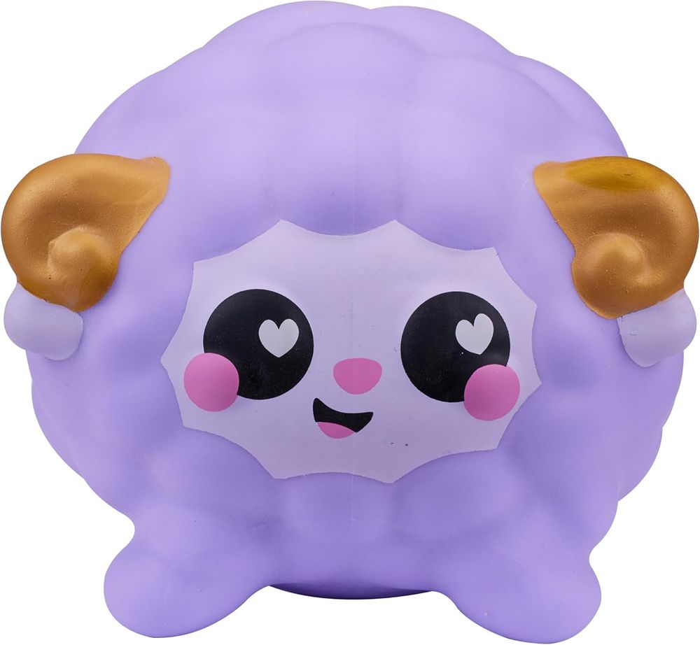 SMOOSHZEES - Luvzees Willow Sheep Supersoft Cuddly And Squishy Toy - Purple
