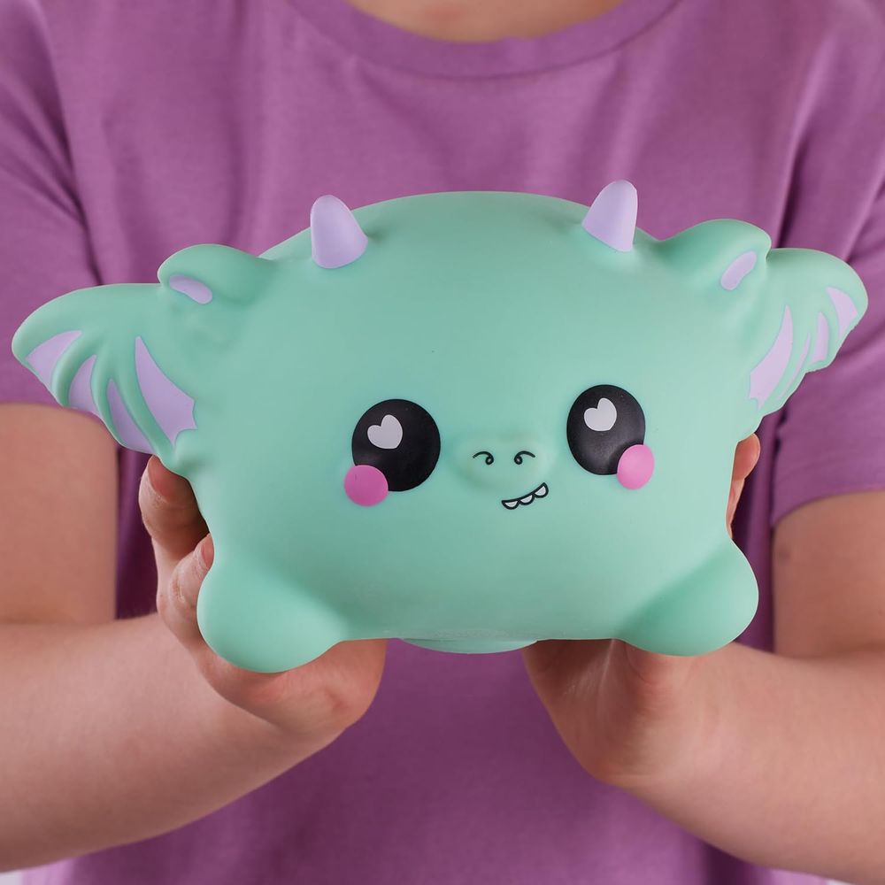 SMOOSHZEES - Snugzees Jade Dragon Supersoft Cuddly And Squishy Toy - Green