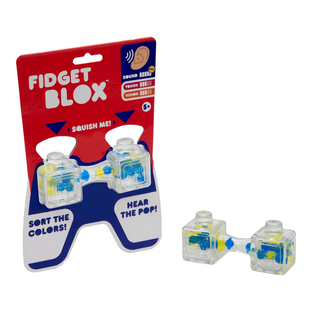 جيلي بلوكس - لعبة فيدجيت جالوت - أزرق/أصفر
