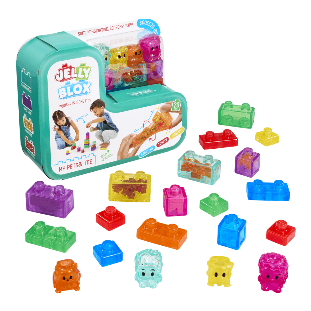 Jelly Blox - Goliath My Pets And Me Building Blocks Set - 20 Pcs