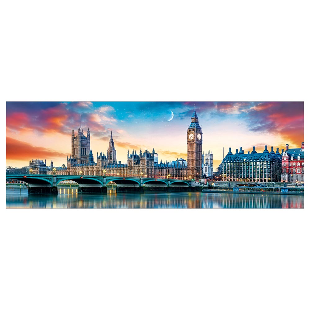Trefl Puzzle - Panorama Big Ben & Palace Of Westminster London/Fotolia Puzzle - 500pcs