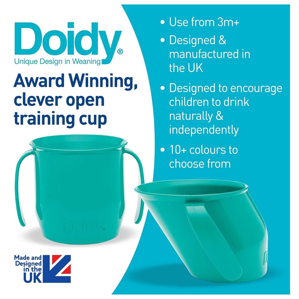 Bickiepegs Doidy Sippy Cup - Green - 200 ml - Pack of 2