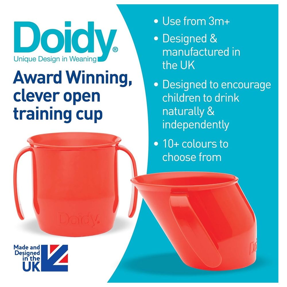 Bickiepegs Doidy Sippy Cup - Red - 200 ml - Pack of 2