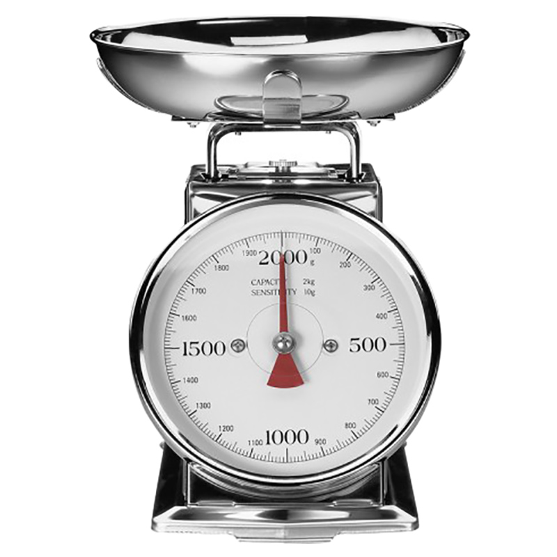 Gastroback Classic Kitchen Scale 2 Kg - Silver