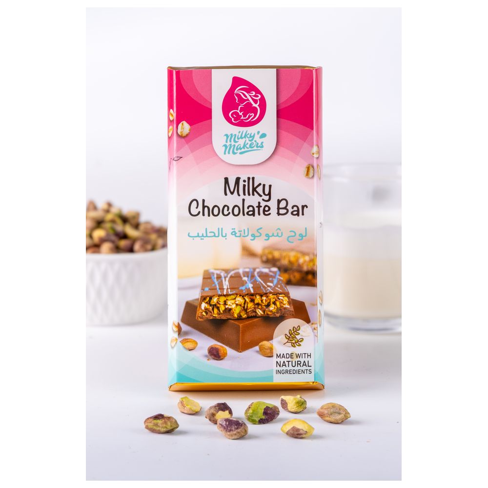 ميلكي ميكرز - لوح شوكولاتة ميلكي - 190غ
